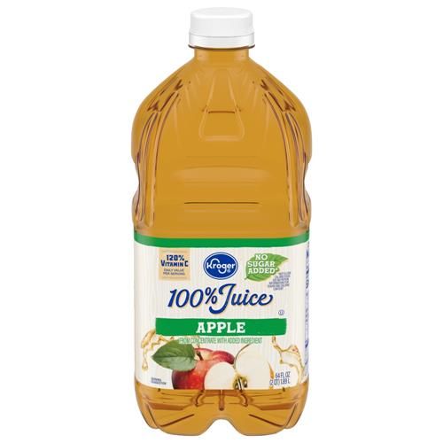 Kroger 100% Apple Juice 64 fl oz
