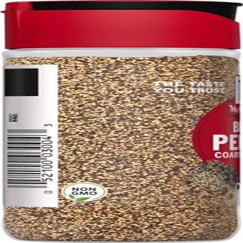Mccormick Coarse Ground Black Pepper, 1.5 Oz