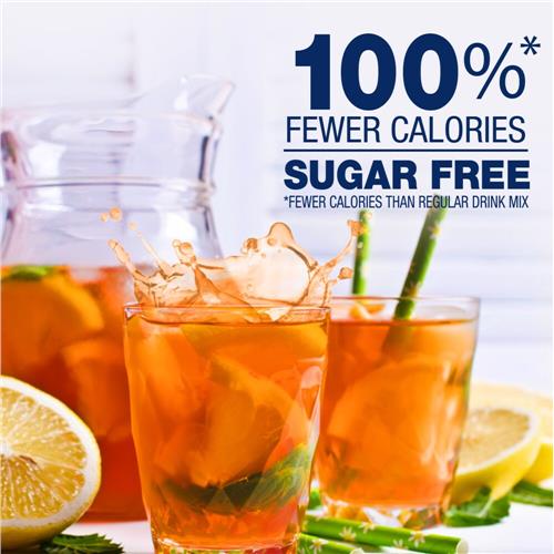 Kroger Lite Zero Sugar Peach Tea Drink Mix Packets 6 packets