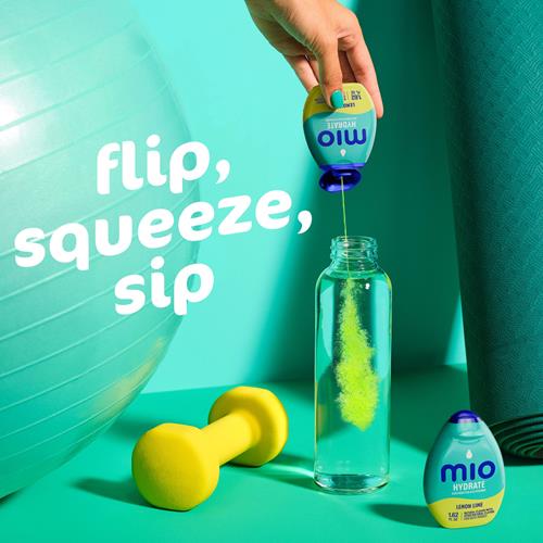 Mio Hydrate Lemon Lime Flavored With Other Natural Flavor Liquid Water Enhancer, 1.62 Fl Oz Bottle