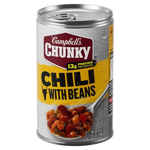 Campbells Chunky Chili With Beans, 19 Oz Can