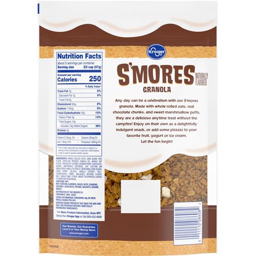 Kroger Smores Granola Cereal Clusters 10 oz