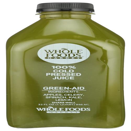 Whole Foods Market Green Aid Juice, 32 Fz