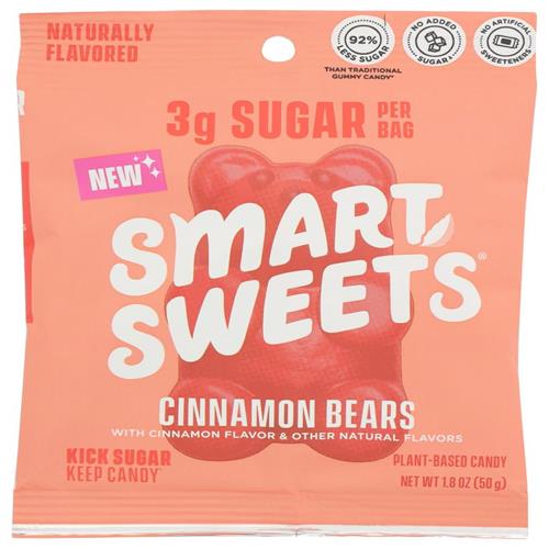 Smart Sweets Cinnamon Gummy Bears, 1.8 Oz