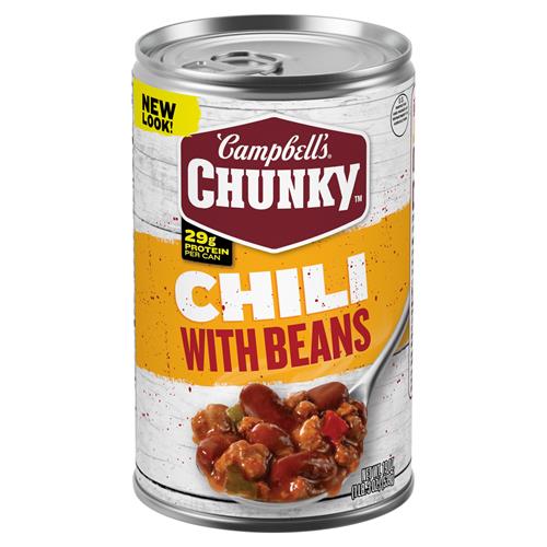 Campbells Chunky Chili With Beans, 19 Oz Can