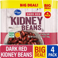Kroger Dark Red Kidney Beans 4 ct / 15.5 oz