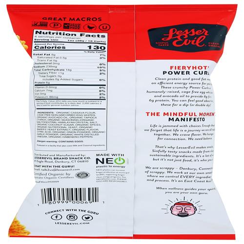 Snack Curls Firy Hot Org
