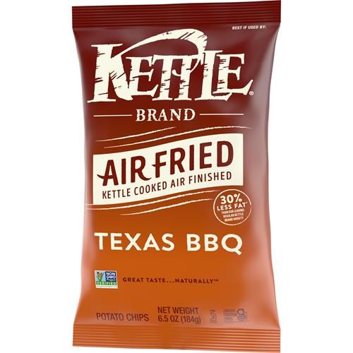 Kettle Brand Air Fried Texas Bbq Chips, 6.5 Oz Bag