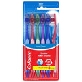 Colgate Extra Clean Toothbrush, Soft Toothbrush For Adults Packaging May Vary, 6 Count
