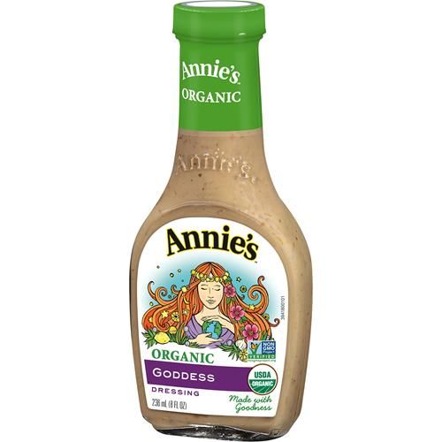 Annies Organic Goddess Dressing 8 Fl Oz Bottle