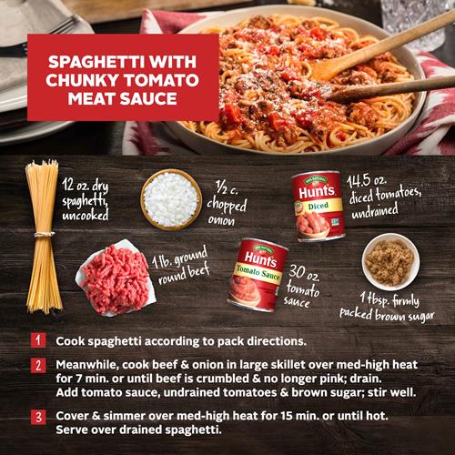 Hunts Tomato Sauce With Basil, Garlic, And Oregano, Keto Friendly, 8 Oz