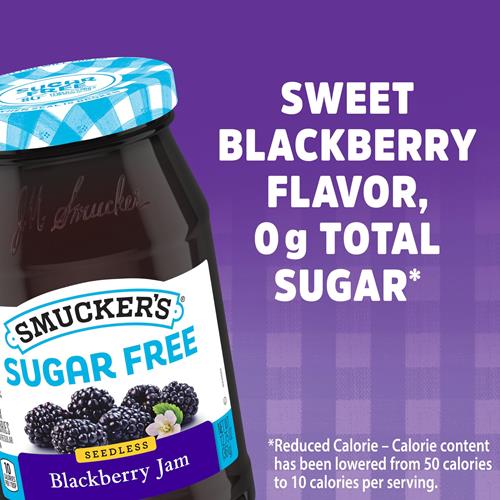 Smuckers Sugar Free Seedless Blackberry Jam, 12.75 Ounces