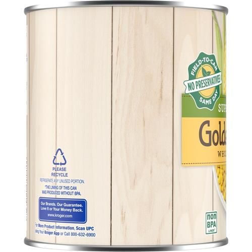 Kroger Supersweet Golden Corn 29 oz
