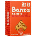 Banza Rigatoni Pasta From Chickpeas - Gluten Free, High Protein, And Lower Carb Protein Rigatoni Chickpea Pasta - 8Oz