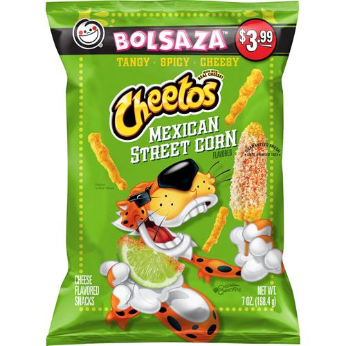 Cheetos Crunchy, Mexican Street Corn, 7 Oz Bag
