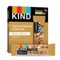 Kind Snack Bars, Caramel Almond & Sea Salt, 5G Sugar | 6G Protein, Gluten Free Bars, 1.4 Oz, (6 Count)