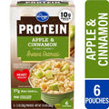 Kroger Apple & Cinnamon Protein Instant Oatmeal 6 ct / 2.1 oz