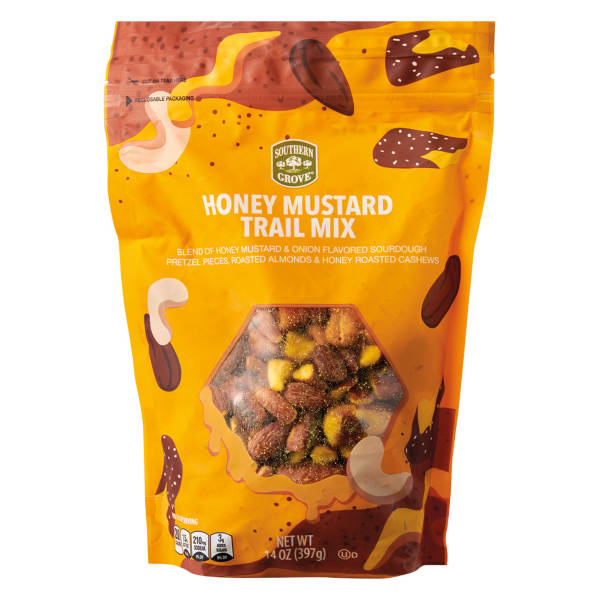 Southern Grove Honey Mustard Trail Mix - 14 oz