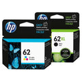 New, Pre-Owned - HP 62XL Black & 62 Color Ink Cartridge- 2 Pack