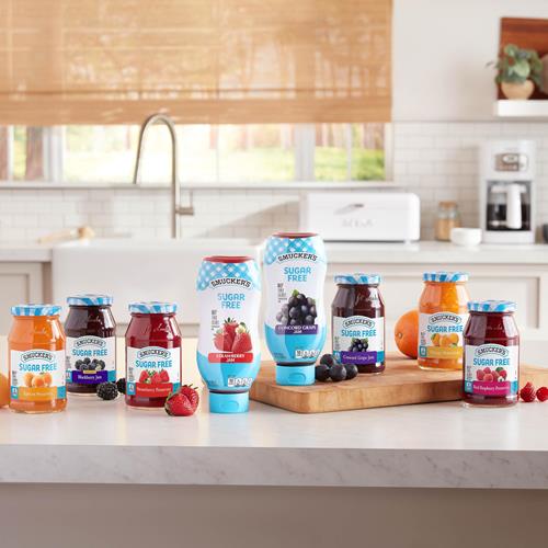 Smuckers Sugar Free Red Raspberry Preserves, 12.75 Ounces