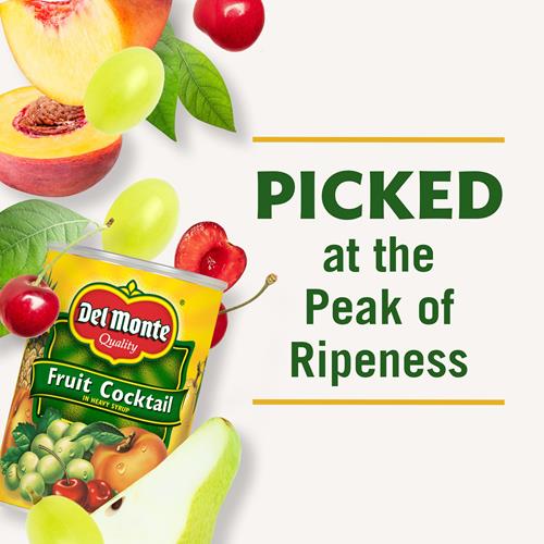 Del Monte Fruit Cocktail In Heavy Syrup, 15.25 Oz