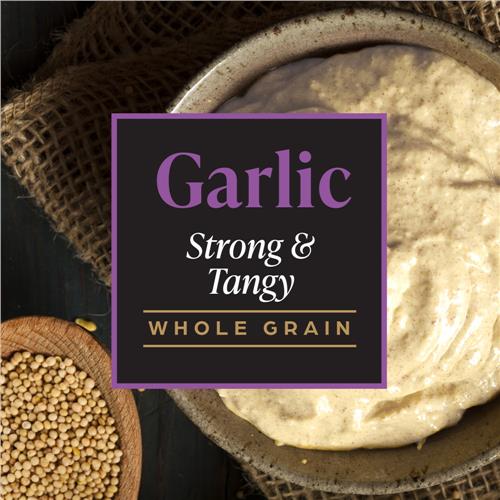 Private Selection Garlic Whole Grain Mustard 8.75 oz