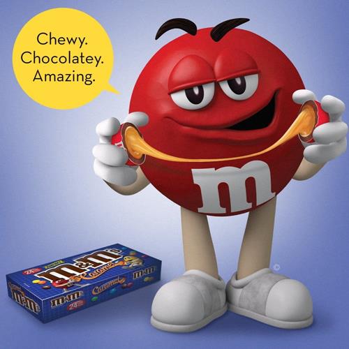M&Ms, Caramel, 1.4 Oz