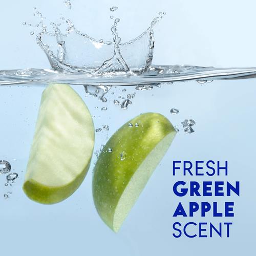 Head And Shoulders Dandruff Shampoo, Anti-Dandruff Treatment, Green Apple For Daily Use, Paraben Free, 12.5 Oz