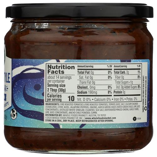 Whole Foods Market Homestyle Salsa, 15.25 Oz