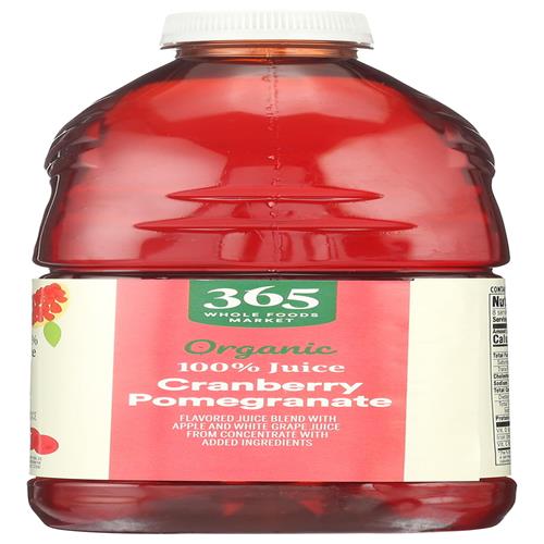 Whole Foods Market, Organic Cranberry-Pomegranate Juice Blend, 64 Fl Oz