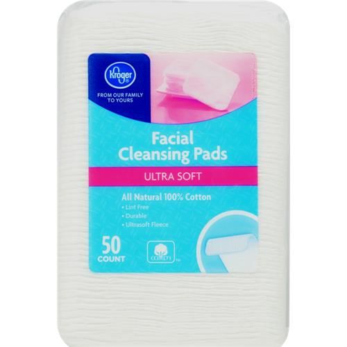 Kroger Ultra Soft Facial Cleansing Pads 50 ct