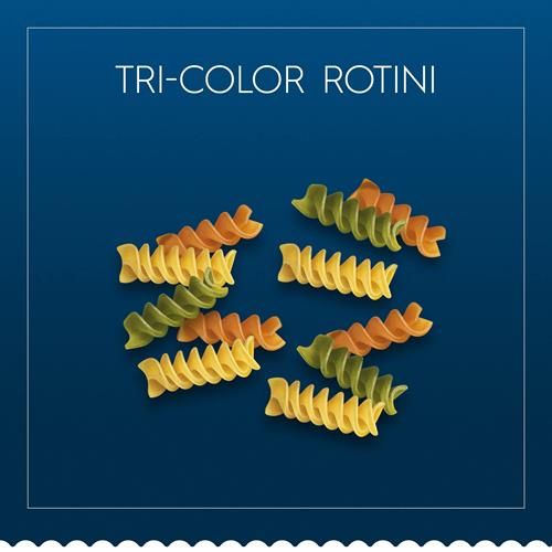 Barilla Tri-Color Rotini Pasta, 12 Oz. Box - Non-Gmo Pasta Made With Durum Wheat Semolina - Kosher Certified Pasta