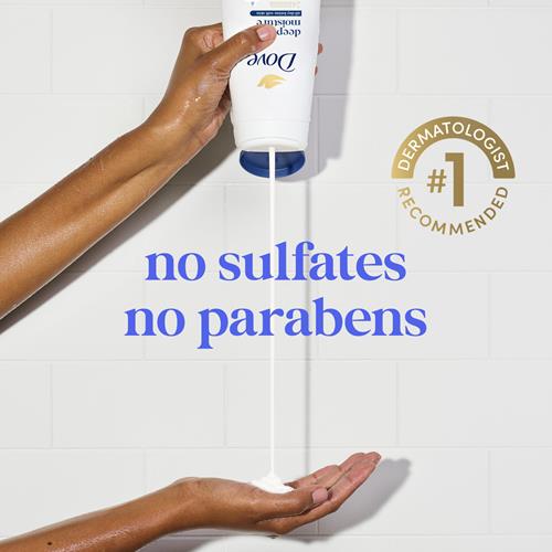 Dove Body Wash Deep Moisture For 24Hr Lotion-Soft Skin Moisturizing Skin Cleanser With No Sulfates No Parabens 20 Oz