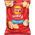 Lays Potato Chips, Wavy, 13 Oz