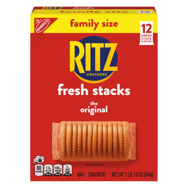 Nabisco Ritz Fresh Stacks Crackers, 17.8 oz