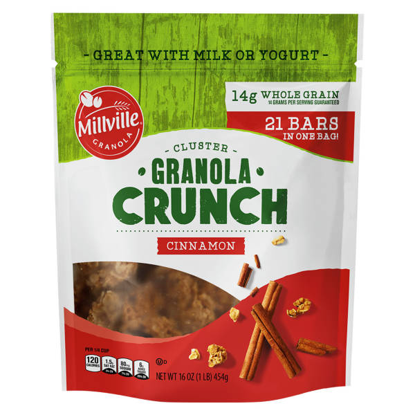 Millville Cinnamon Granola Crunch, 16 oz