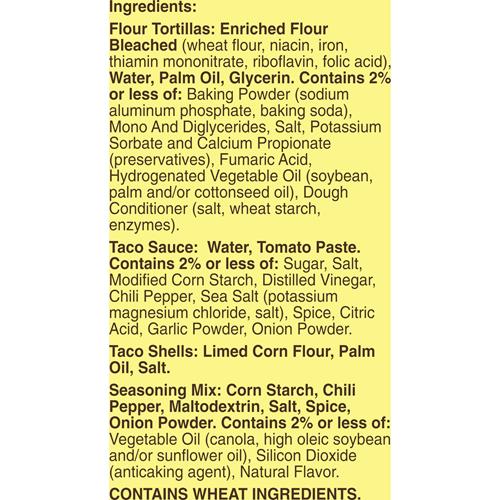 Old El Paso Hard & Soft Taco Dinner Kit, Family Size, 2 Kits, 21.2 Oz.