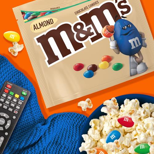 M&Ms Almond Milk Chocolate Candy, Sharing Size, 8.6 Oz Bag