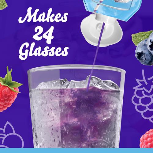 Crystal Light Sugar-Free Zero Calorie Liquid Water Enhancer - Blueberry Raspberry (1.62 Fl Oz Bottle)