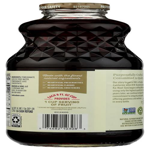 R.W. Knudsen Family Just Juice, Pomegranate, 32 Fluid Ounce