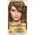 Loreal Paris Superior Preference Fade-Defying + Shine Permanent Hair Color, 6 Light Brown, Pack Of 1, Hair Dye