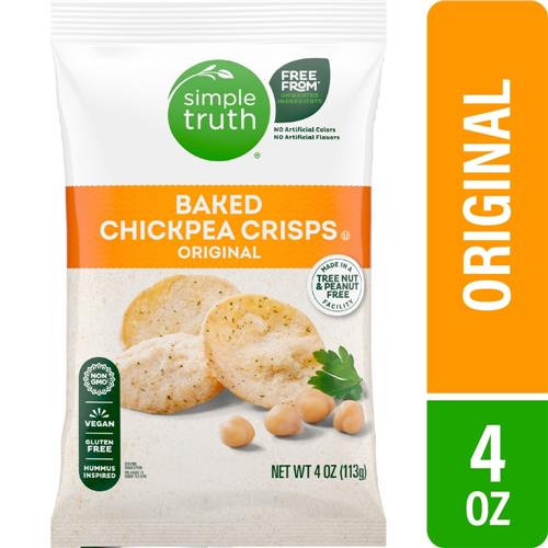 Simple Truth Original Baked Chickpea Crisps 4 oz