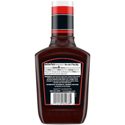 Kroger Thick n Spicy BBQ Sauce 18 oz