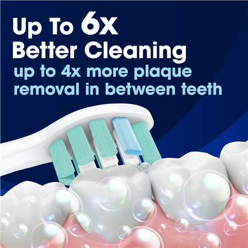 Kroger Sonic Advanced Plaque Removal Electric Toothbrush Replacement Brush Heads 3 count