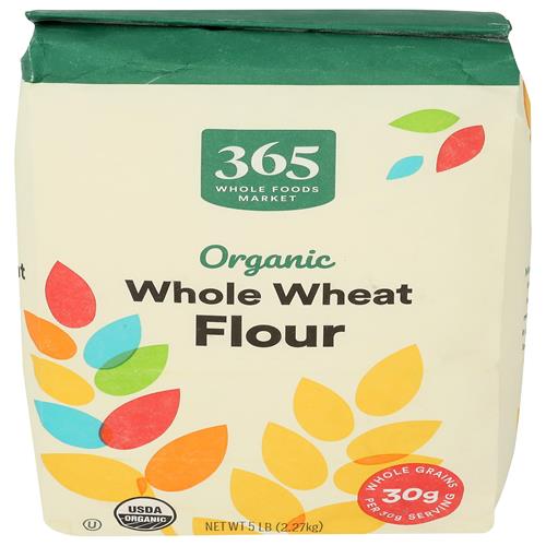 Whole Foods Market Organic 100% Whole Wheat Flour, 80 Oz