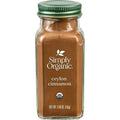 Simply Organic Ceylon Ground Cinnamon, 2.08 Ounce, Non-Gmo Organic Cinnamon Powder