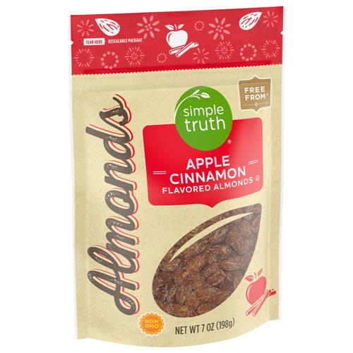 Simple Truth Apple Cinnamon Flavored Almonds 7 oz