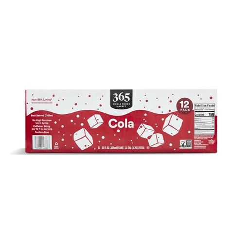 Whole Foods Market, Cola 12 Pack, 12 Fz