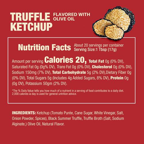 Rao’S Made For Home Truffle Flavored Tomato Ketchup, 12Oz Bottle