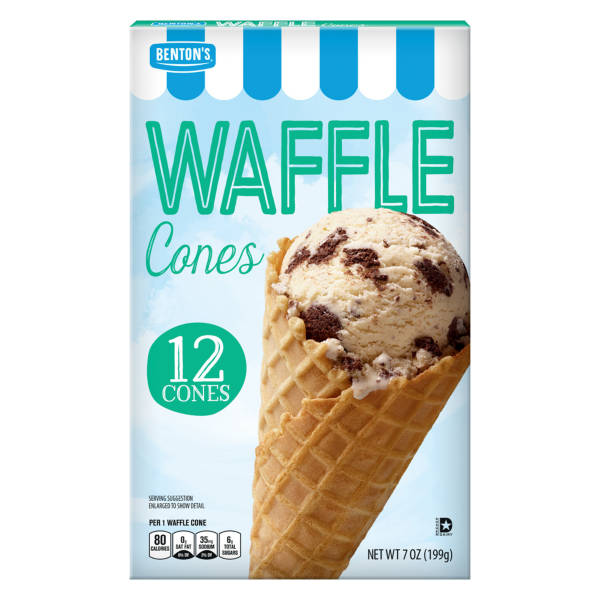 Benton's Waffle Cones,  12 count - 7 oz